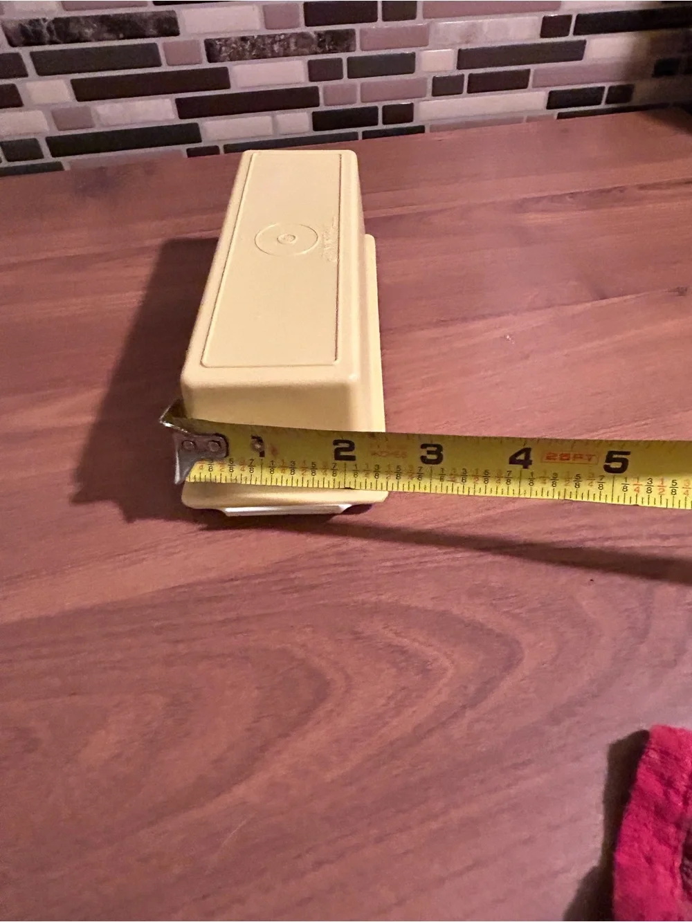 Vintage 1970s Tupperware Gold Butter Dish